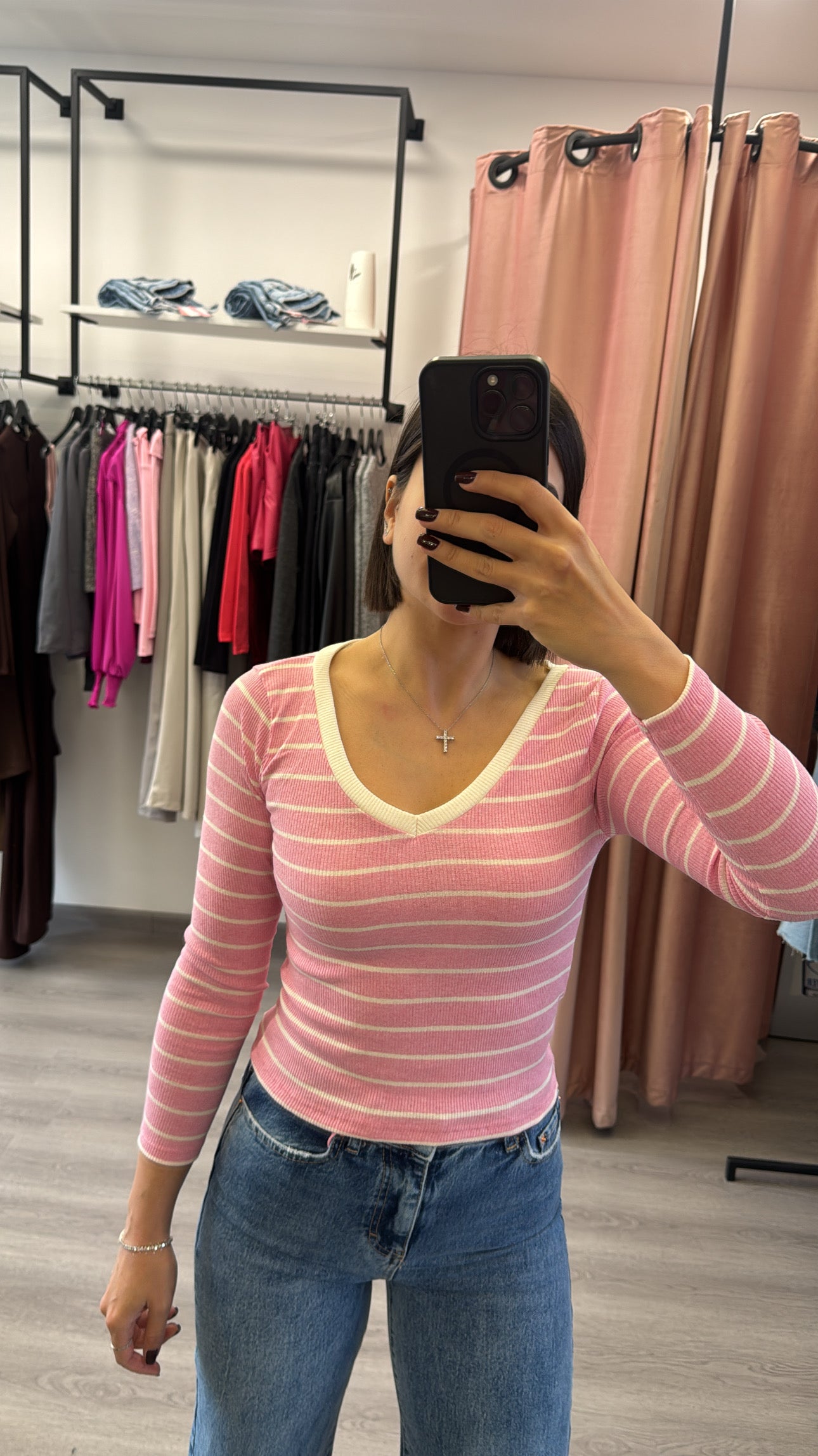 Vneck Top - 5 colors