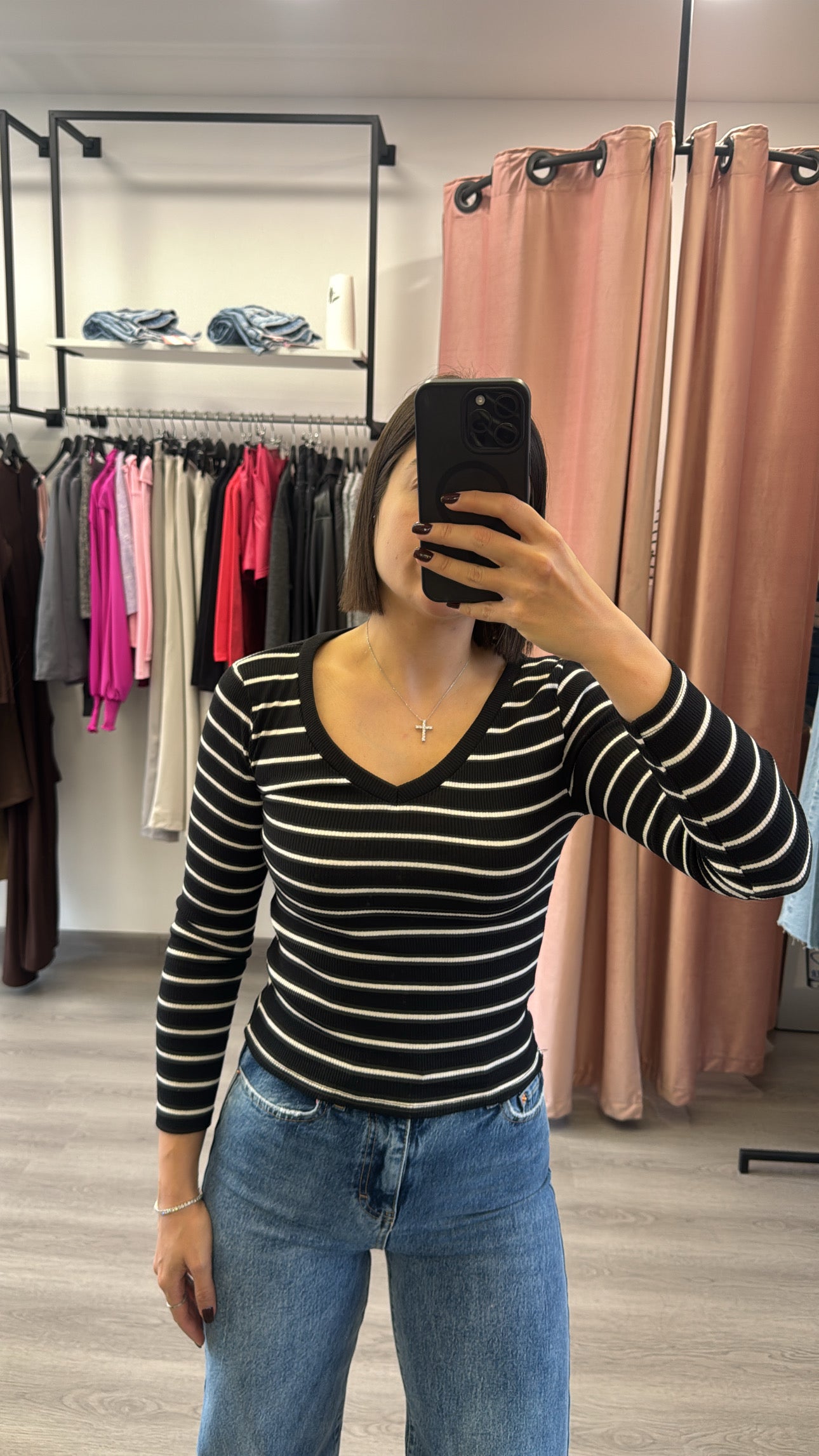 Vneck Top - 5 colors