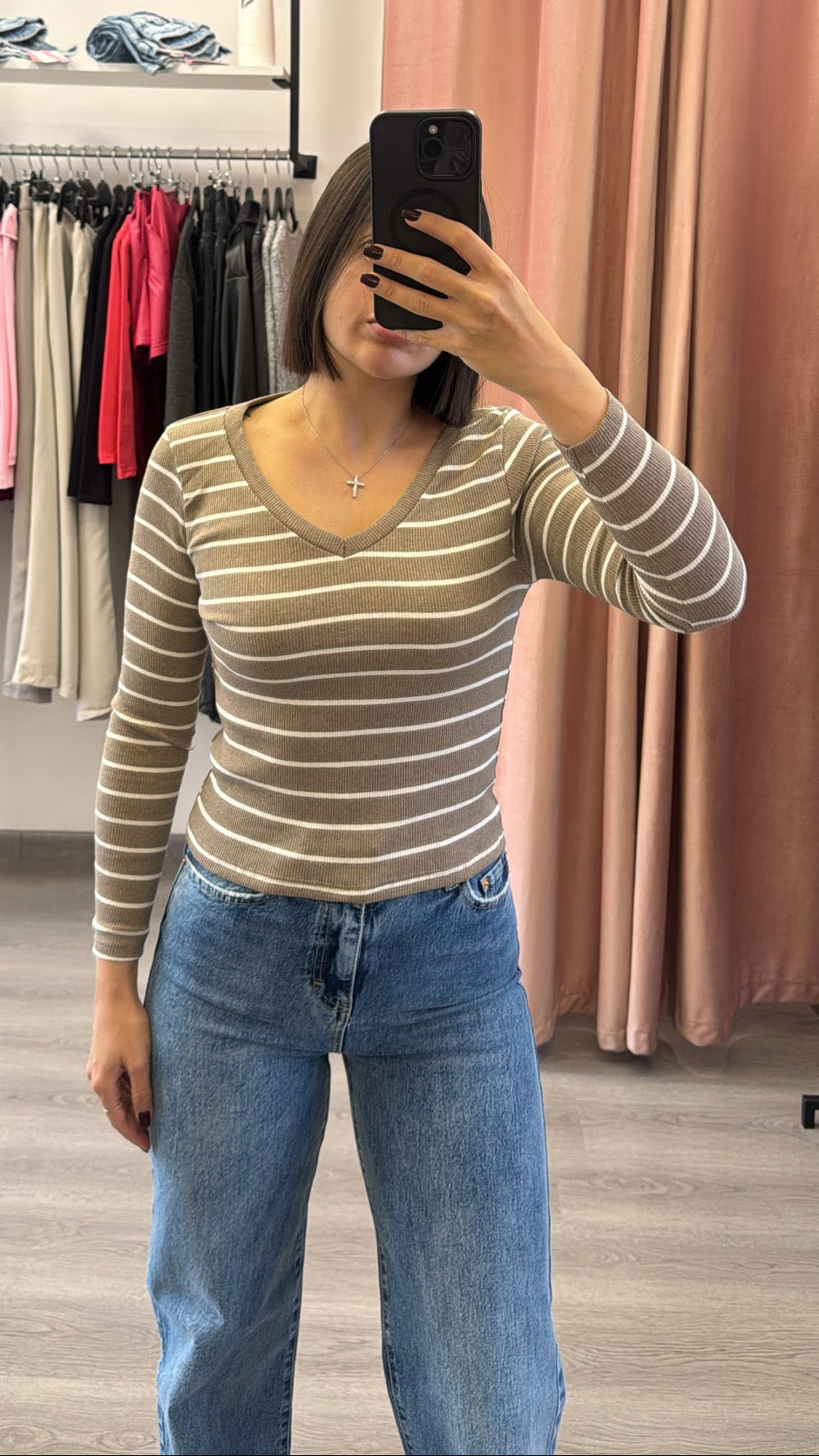 Vneck Top - 5 colors