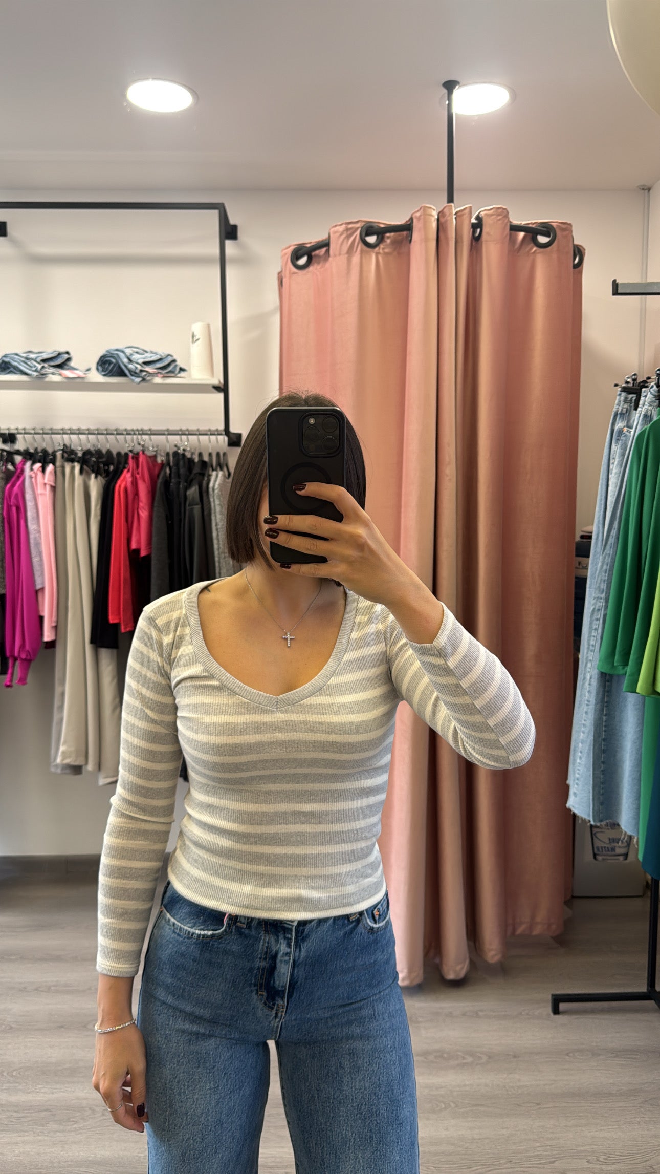 Vneck Top - 5 colors