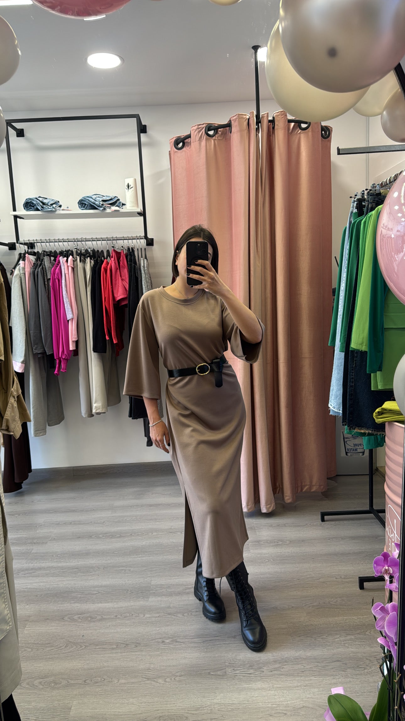 Midi Dress -Italian Fabric