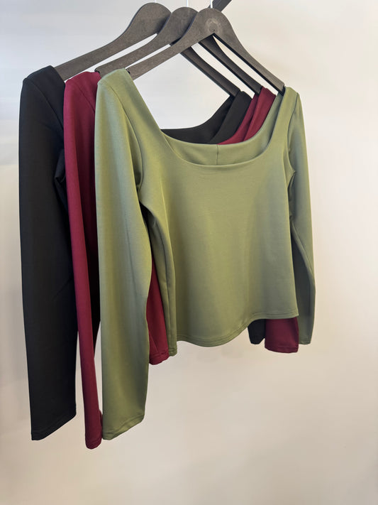 Basic Square Neck
